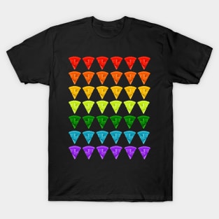 Pizza raimbow T-Shirt